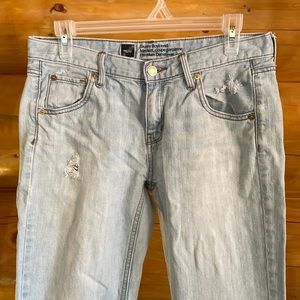 Skinny boyfriend denim jean